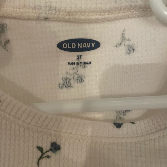 Waffle knit long sleeve tee - Picture 2 of 2